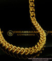 SHN060 - Heavy Gold Chain Design Cuban Link Chain for Men One Gram Gold Men Necklace Online 
