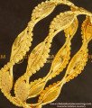 BNG124 - 2.8 Size South Indian One Gram Gold Bangles Design for Women 