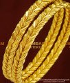 BNG153 - 2.4 Size New Model High Quality Shiny Cutting Designer Strong Solid Bangles Online