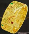 BNG246 -2.8 Size Wedding Collection Gold Plated Enamel Forming Designer Kada Screw Open Bangle Online