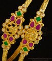 BNG324 -2.8 Size Premium Quality Temple Jewellery Lakshmi Design Ad Stone Bracelet Type Bangles Set for Women