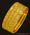 BNG338 - 2.6 Size Beautiful Daily Wear Gold Tone Imitation Bangles Set Best Price Buy Online
