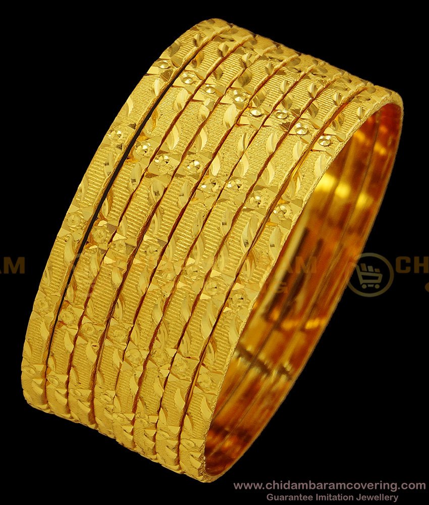 BNG388 - 2.6 Size Daily Wear Bangles 8 Pieces Thin Bangles Set Designs Low Price Buy Online