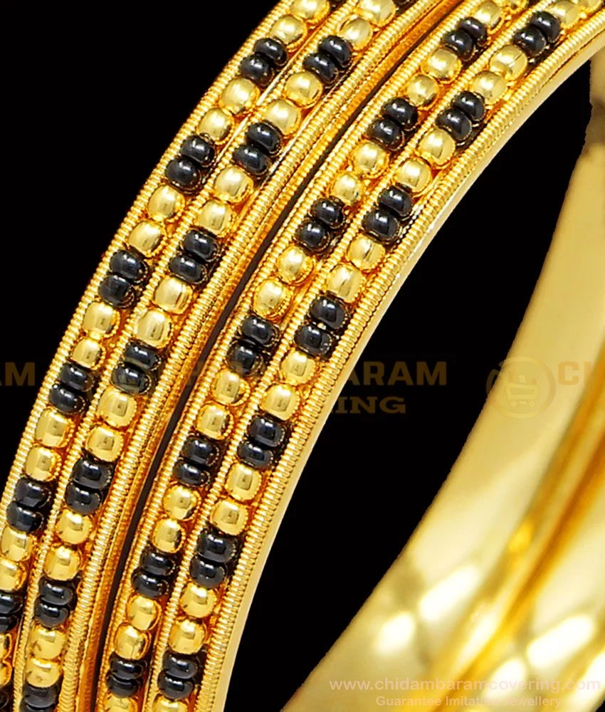 Buy Vaasavi Imitation Jewellery Gold Plated Karimani Bangles For Women  (2.8'') at Amazon.in