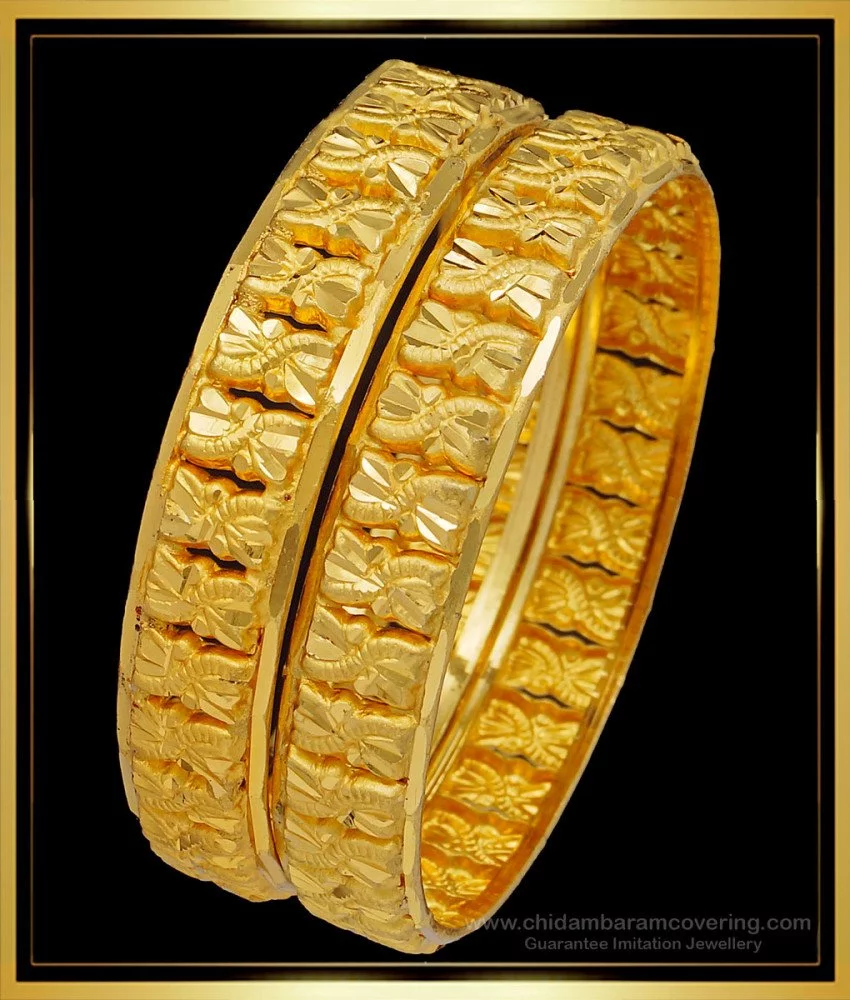 Buy South Indian Gold Pattern Bangles Indian Wedding Bangles Buy ...