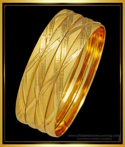 bng507 2.6 size indian wedding bangles set gold bangles design best price online 1