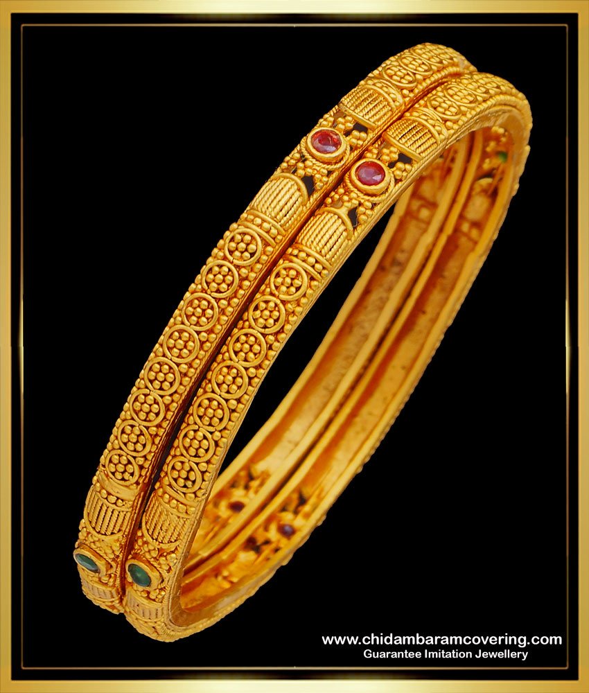 nagas bangles, nagas kemp stone jewellery, temple jewellery, Lakshmi nagas bangles, antique bangles, temple jewellery nagas bangles, one gram gold jewellery, 1 gram gold jewelry, 