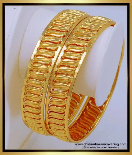 Latest One Gram Gold Plated Set of 8 Traditional Bangles for Women and  Girls-