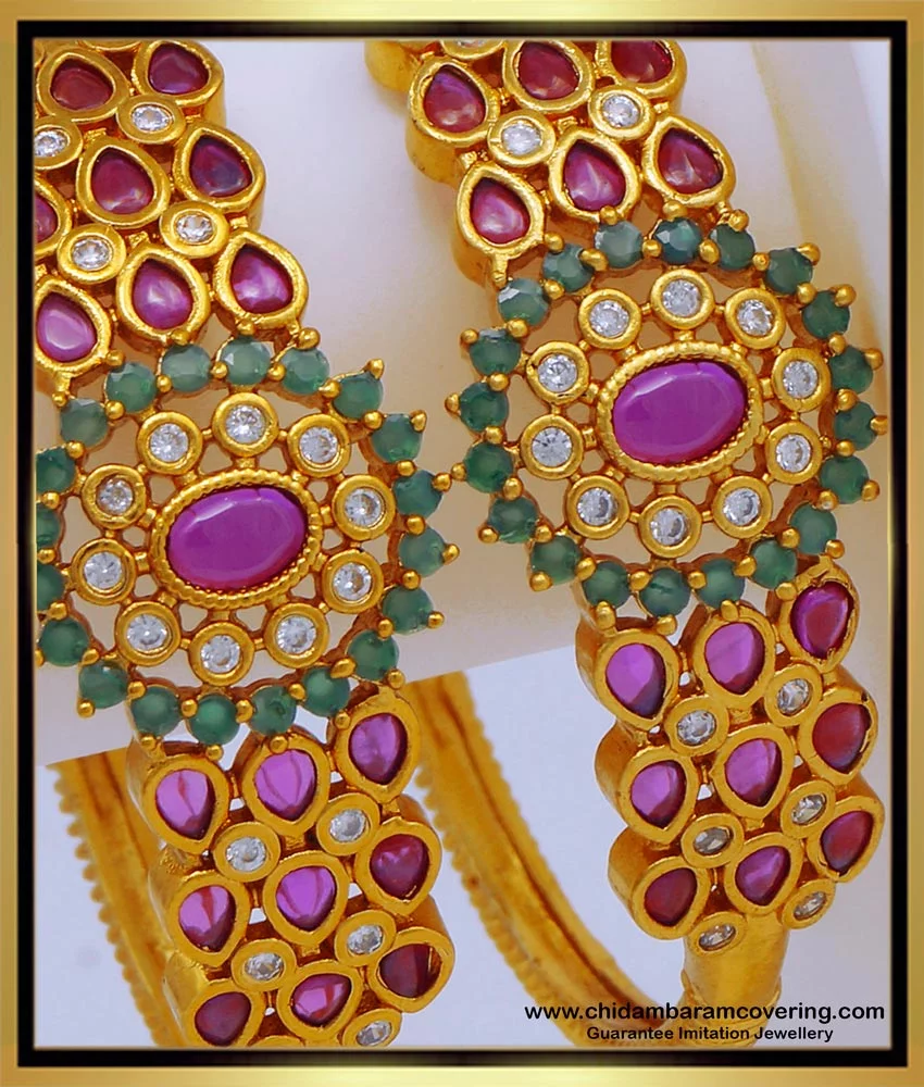 temple jewellery bangles