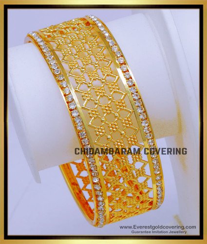 BNG808 - 2.4 Size Unique Light Weight Party Wear Kada Bangles for Ladies