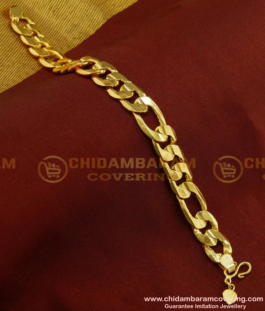 Priyaasi Gold Plated Cuban Chain Bracelet for Men: Buy Priyaasi Gold Plated  Cuban Chain Bracelet for Men Online at Best Price in India | Nykaa