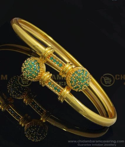 Buy Gold Glam N Glitter Bracelet 21KT - FKJBRL21KM8154 – FK Jewellers