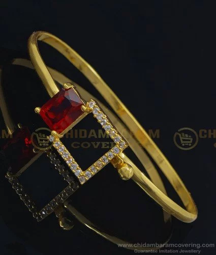Plant with Diamond Latest Design Gold Plated Bracelet for Lady - Style  LBRA059, गोल्ड प्लेटेड ब्रेसलेट - Soni Fashion, Rajkot | ID: 2852848453197