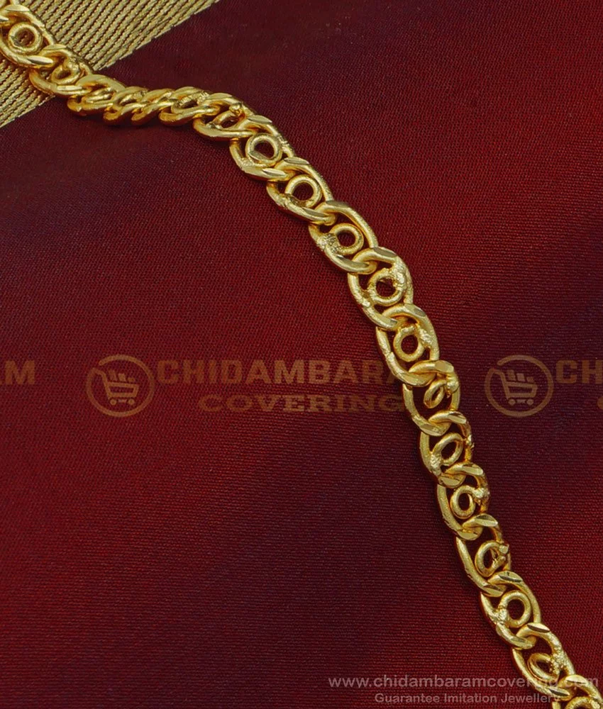 Buy Vaibhav Jewellers 22K Plain Gold Men Bracelet 65VH4844 Online from  Vaibhav Jewellers