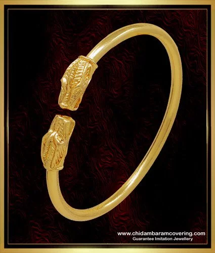 Buy Memoir Gold plated Brass Interlinked 50Gms heavy silky smooth Bracelet  for Men Women Men jewellery Online In India At Discounted Prices