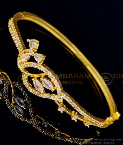 BCT311 - Elegant American Diamond Party Wear Bangle Bracelet for Girls