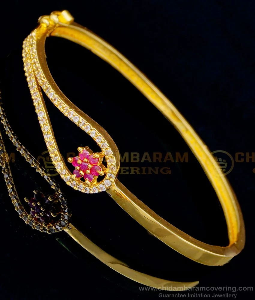 beads stons design flower Chain bracelet Rakhi for womens | Buy Online  Bracelet Rakhi
