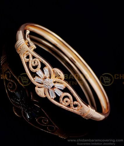 Buy Twirl Design Diamond Bracelet Online