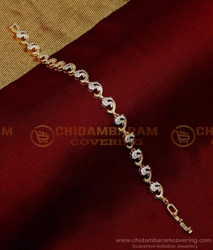 Buy dc jewels Elegant Rose Gold Bracelet for Women & Girls at Amazon.in