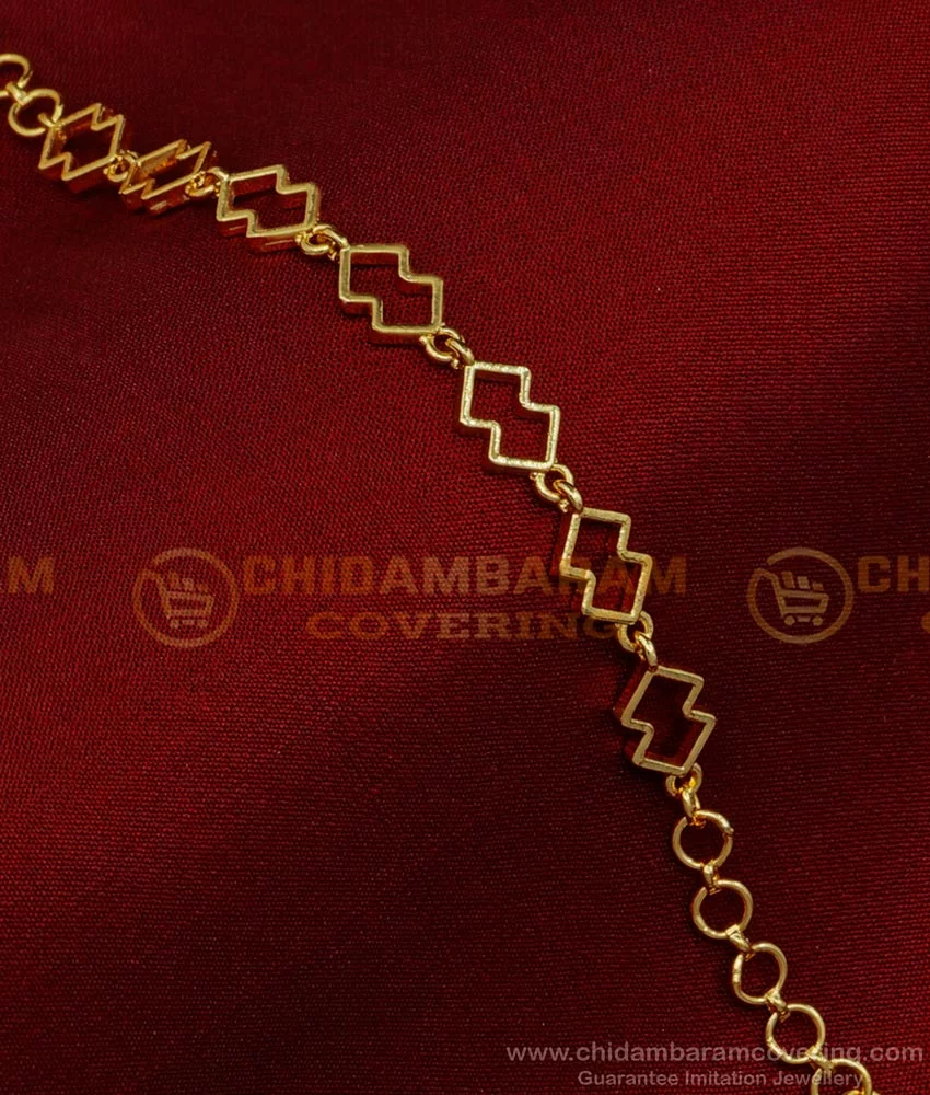 Men's Solid 9ct Yellow Gold Paris Curb 7mm Gauge Hand Assembled Cast Chain  Bracelet, 8.5 inch