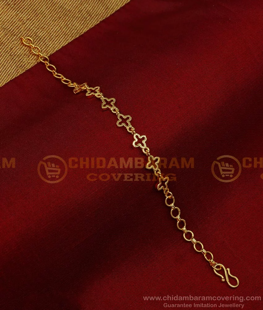 18K Gold Bracelet Gold Rope Bracelet Link Chain Thick Twist Gold Womens  Bracelet Minimalist Gold Chain Bracelets for Women / Gifts Her - Etsy