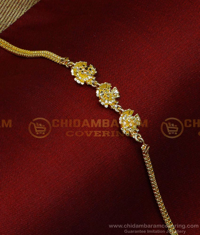 Buy quality Enamel Design Ladies Bracelet Gold in Pune