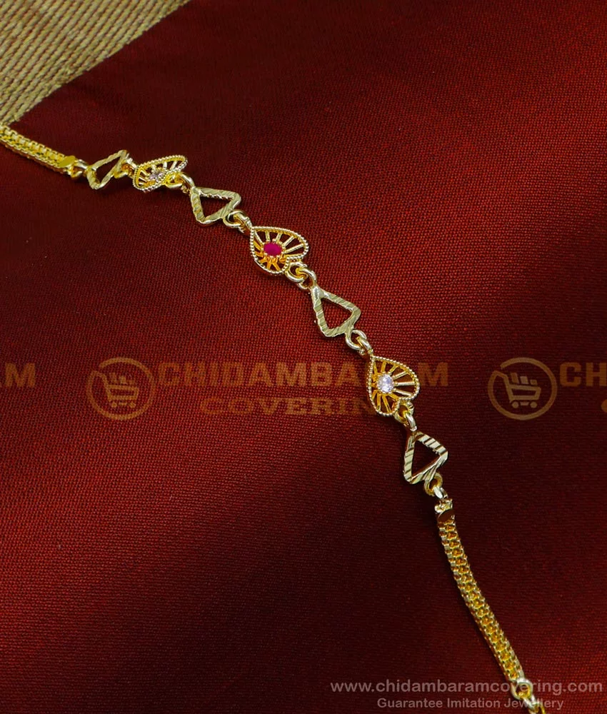 Silver Bracelet -Buy Rosegold bracelet Online — KO Jewellery