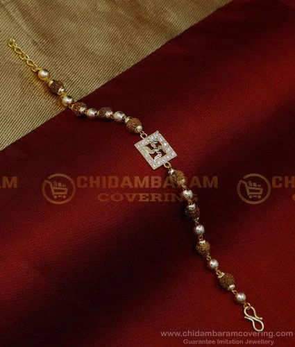 Buy Rudraksha Gold Bracelet Online In India - Etsy India-sonthuy.vn