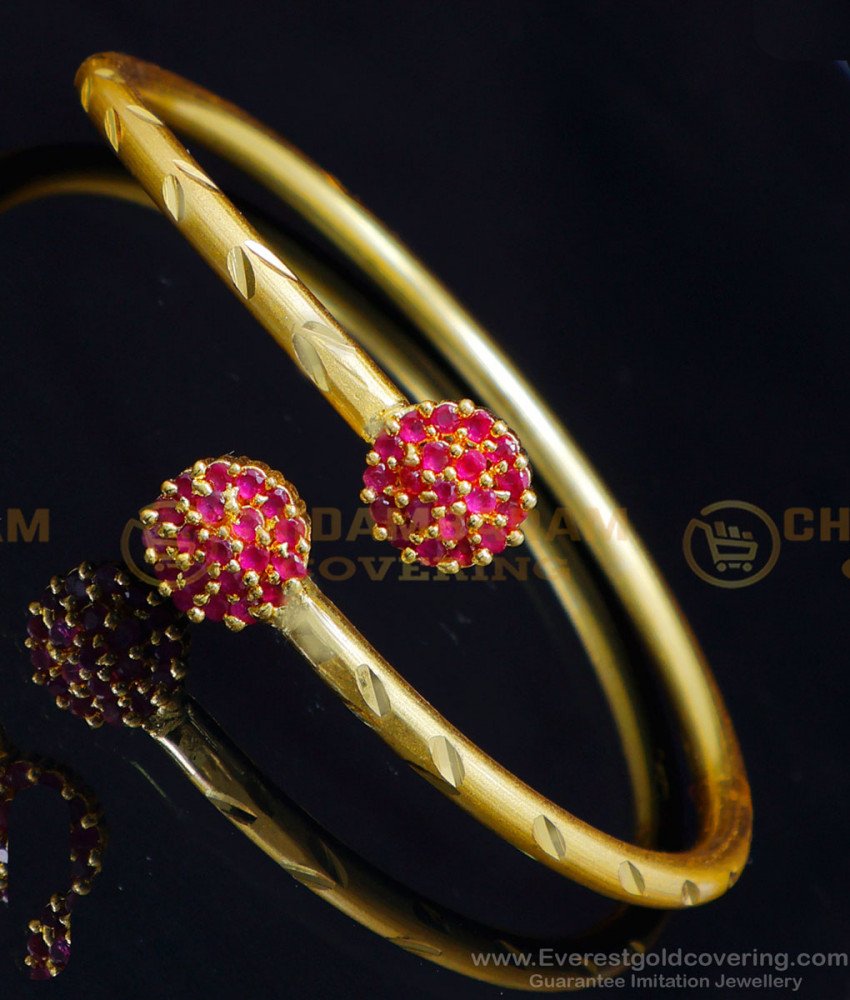 ruby bracelet, 1 gram gold bracelet, gold bracelet design and price, bracelet for women in gold, stone bracelet, bracelet for women in gold, adjustable bracelet, gold bracelet design and price, bangles type bracelet