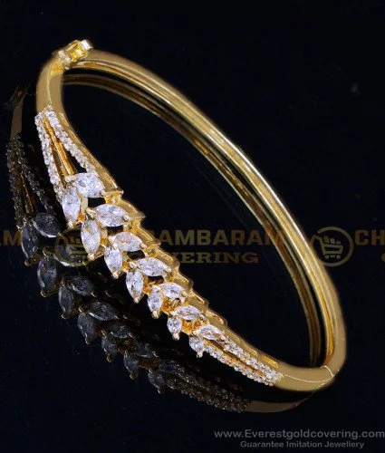 Buy Buy White American Diamond Bracelet Adjustable Online - (YR299) —  Karmaplace