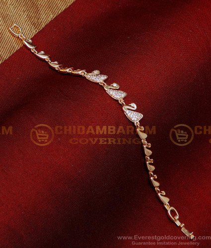 BCT469 - Charming Duck Model Rose Gold Bracelet for Women