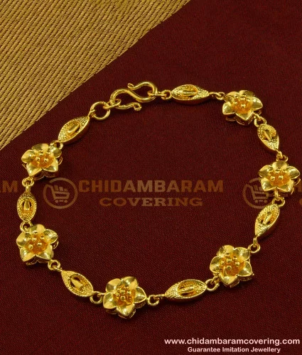 Ladies Cz Chain Bracelet at Best Price in Krishna | Apsara Gold Covering  Jewellery