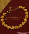 BCT94 - New Style Party Wear Gold Flower String Bracelet Design Guaranteed Jewellery 