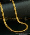 CHN098 - 24 Inches Gold Plated Daily Wear Hiphop Thick Gold Long Chain for Men 
