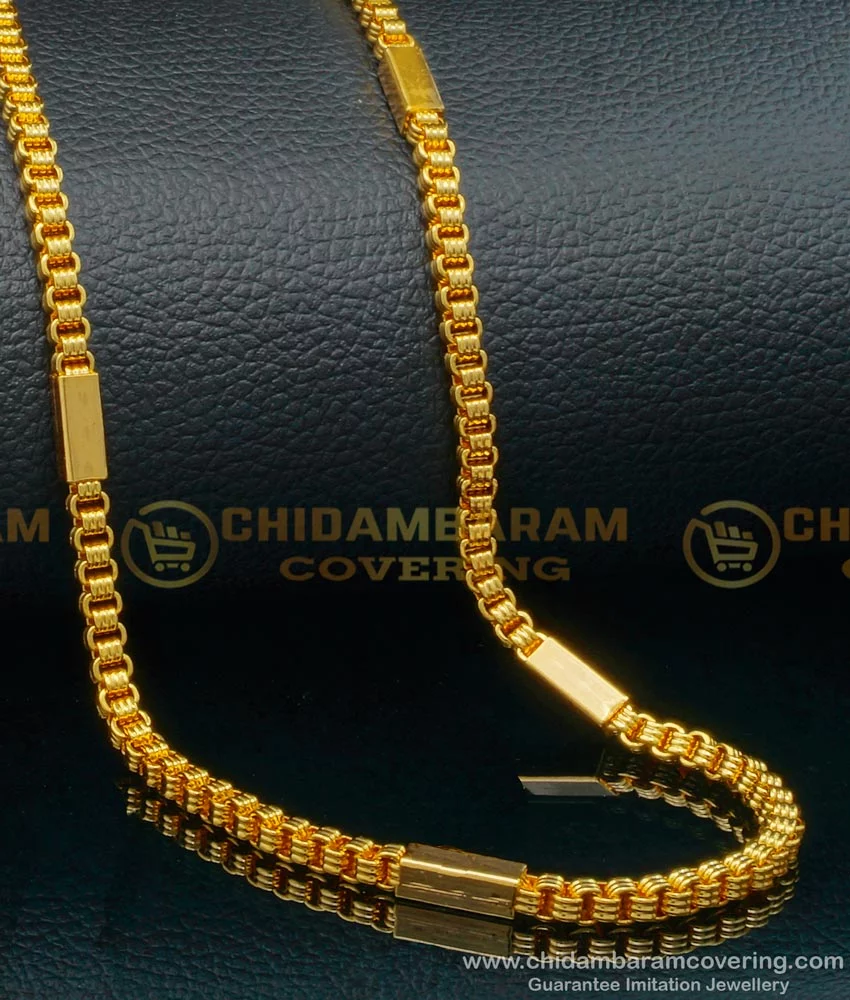 Buy New Model Regular Use One Gram Gold Chain for Men