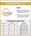 KBL011 - 2.2 Size Shining Cut Light Weight Indian Baby Bangles Designs