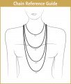 CHN229 - 24 Inches Simple Balls Design Daily Wear Gold Plated Thin Chain for Ladies