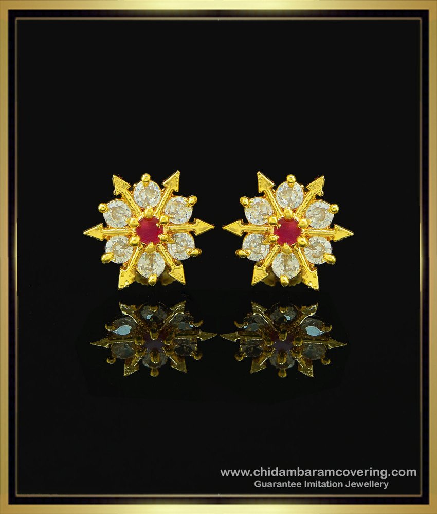 white stone earrings, high quality jewellery, 