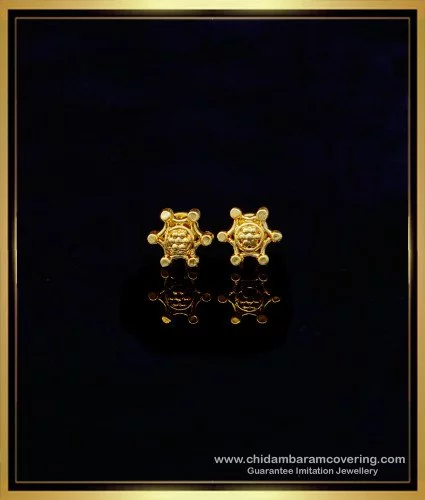 Daily Wear One Gram Gold Jhumka Design For Ladies Online ER1092-calidas.vn