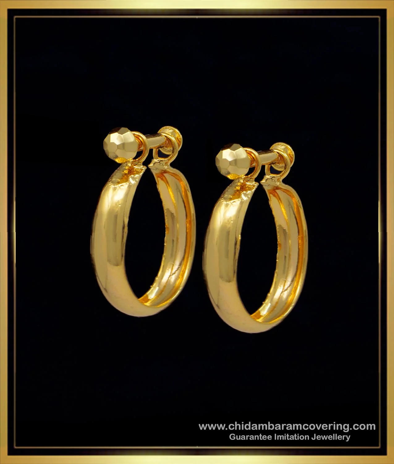 www.Nuroco.com - New ! Fashion jewelry cute gold color Geometric round  metal stud earrings best gift