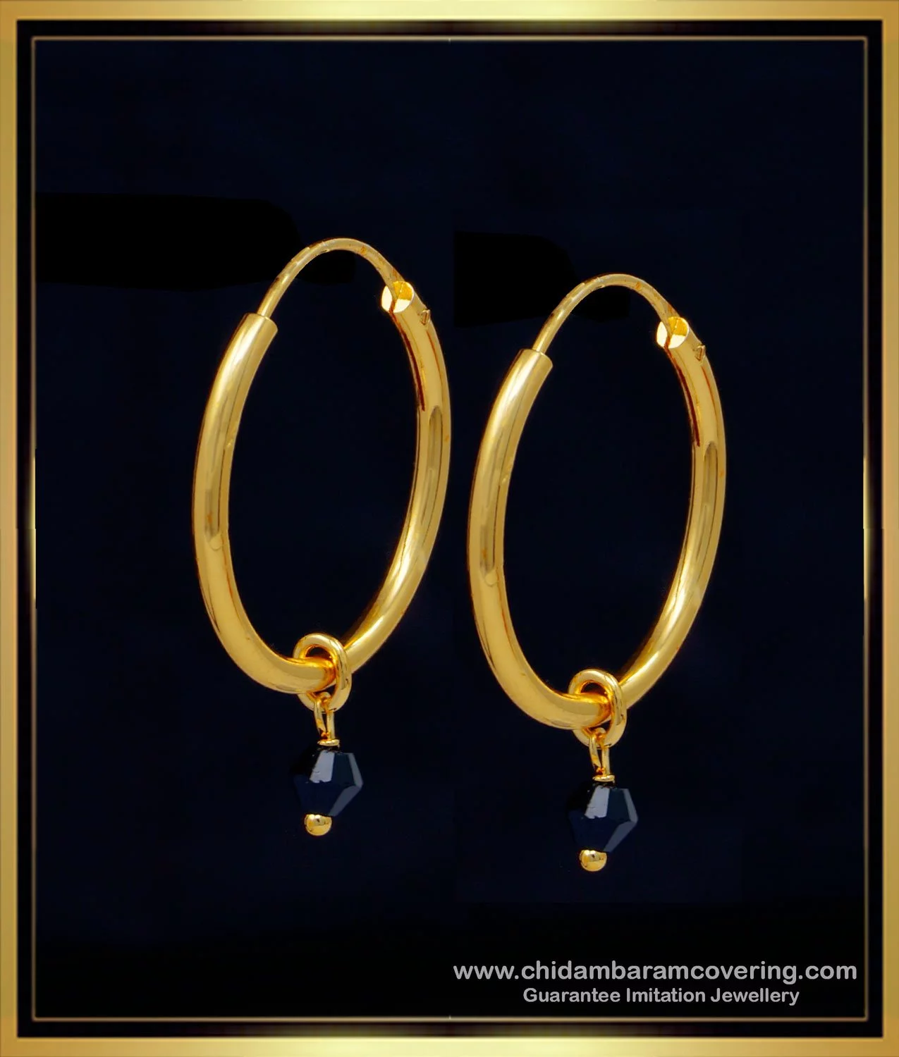 Designer Plain Platinum & Rose Gold Earrings JL PT E 219