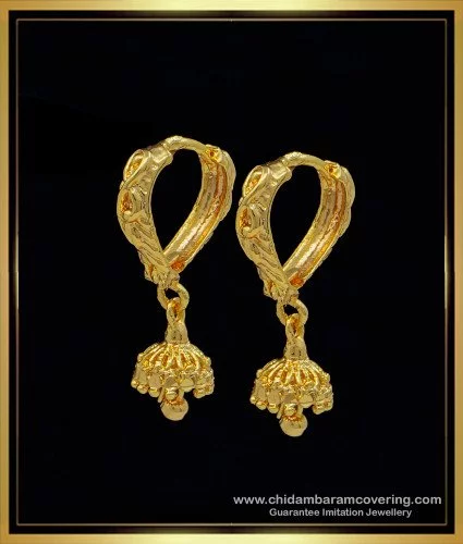 daily wear cute small gold earrings designs - Uprising Bihar
