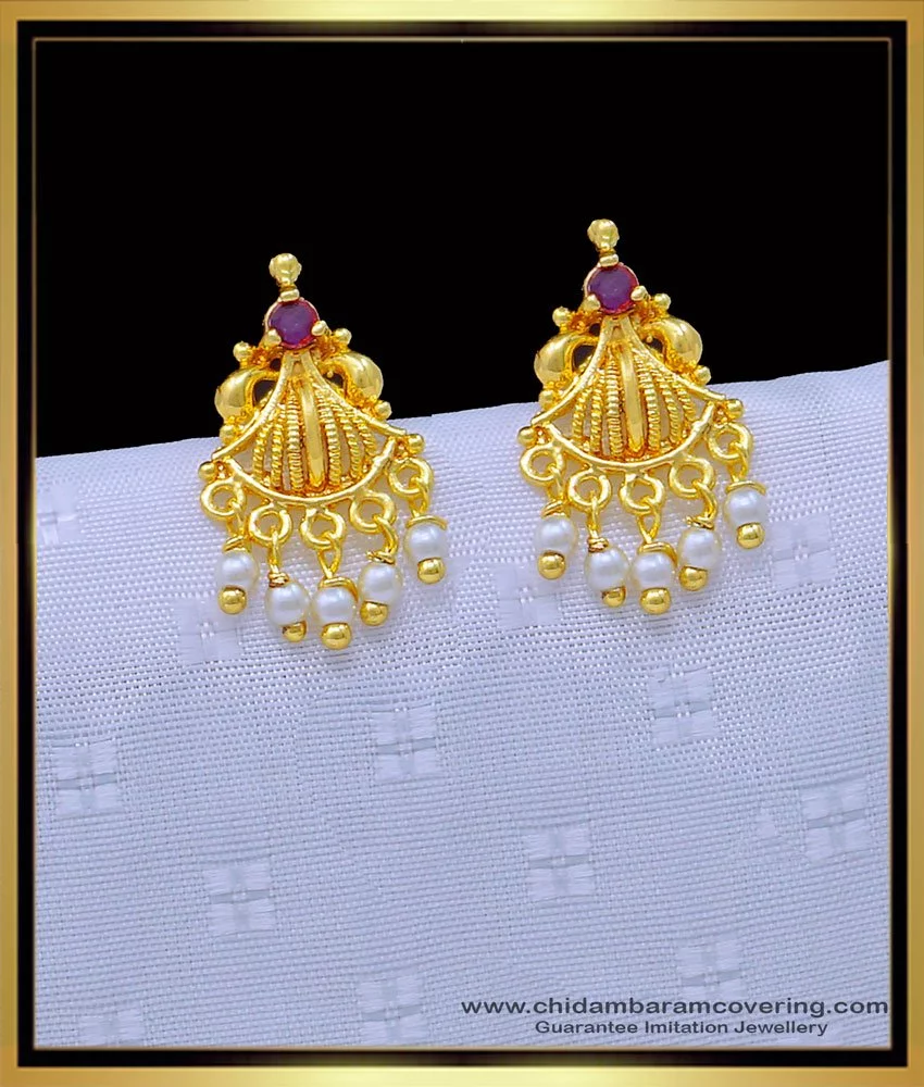 Daisy Pearl Drop Earrings | Real Pearl Earrings – Amanda Deer Jewelry