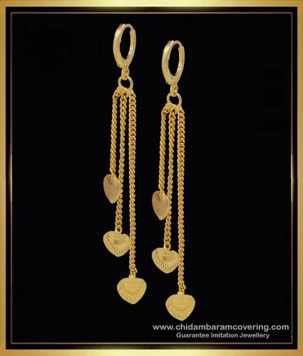 22ct Gold Bridal Earring in fine filigree design - £390.00.00