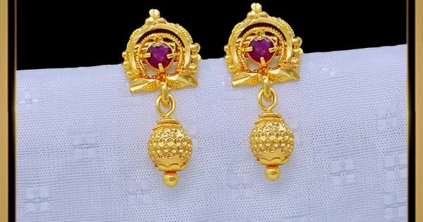 Daily Wear Gold Earrings Design | Latest Earrings Design 2023 | Gold  earrings designs, Latest earrings design, Designer earrings