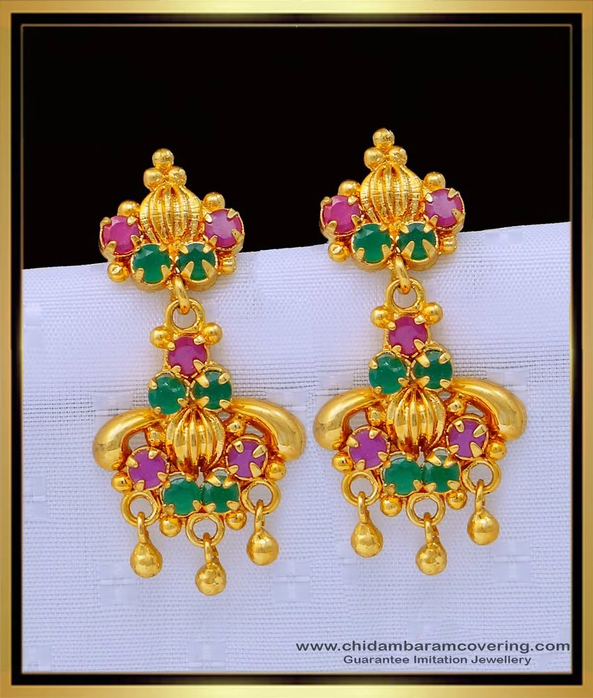 Gold earrings for women | Gold earrings latest design | Jos Alukkas-tiepthilienket.edu.vn
