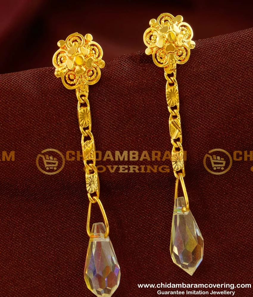 Elegant Ruby Earrings In 22K Gold By Lagu Bandhu - Lagu Bandhu