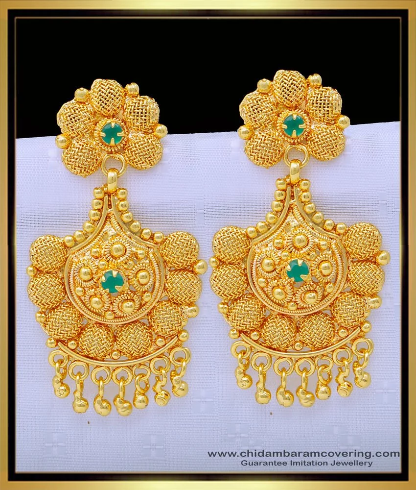 24K Gold Earrings New Arrival New Model High Quality Pretty Golden Jewelry  Earrings | Wish