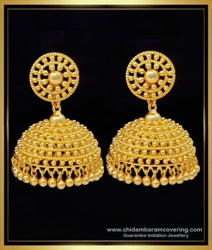 Details more than 224 traditional earrings jhumka for wedding super hot