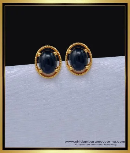 Gold Classic Circle Stud Earrings – Salt & Sundry